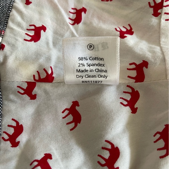 L.A.M.B. blazer gray and red stripe size 2 - Picture 11 of 16